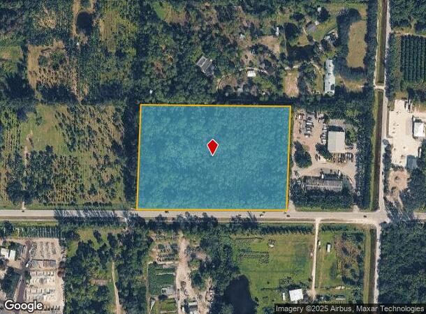 B Rd, Loxahatchee Groves, FL Parcel Map