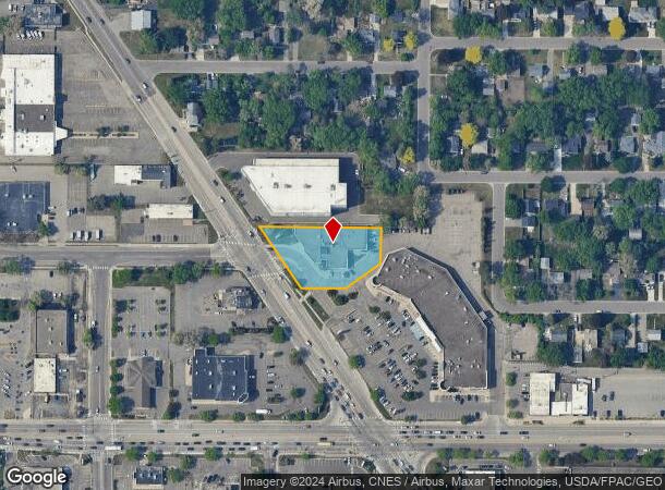  5640 W Broadway Ave, Minneapolis, MN Parcel Map