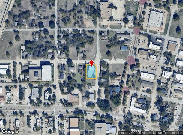  401 W Main St, Allen, TX Parcel Map