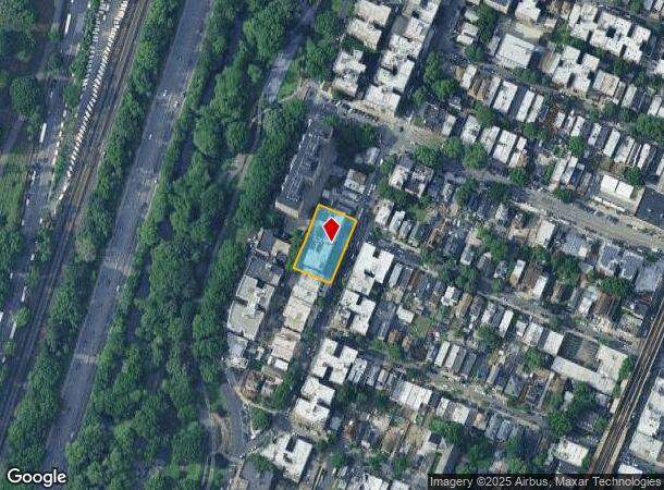 3845 Carpenter Ave, Bronx, NY Parcel Map