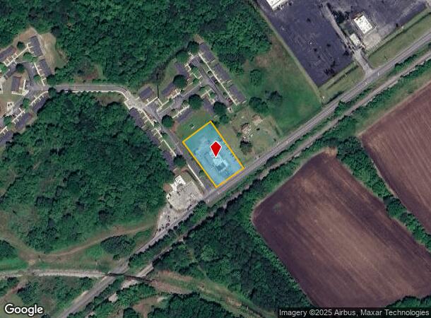  1217 Carrsville Hwy, Franklin, VA Parcel Map