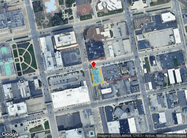  302 E Berry St, Fort Wayne, IN Parcel Map