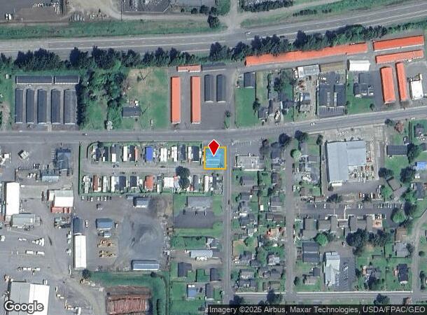  3317 3Rd St, Tillamook, OR Parcel Map