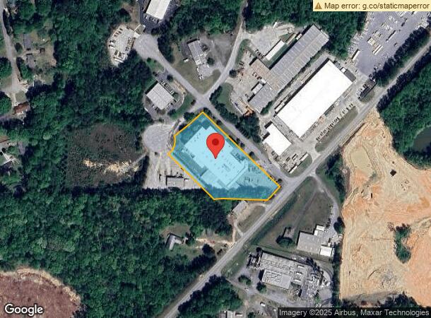  1055 Shadix Industrial Way, Douglasville, GA Parcel Map