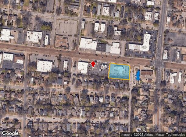  1615 Union Ave, Memphis, TN Parcel Map