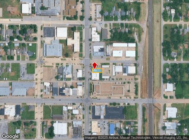  122 N Broadway St, Moore, OK Parcel Map