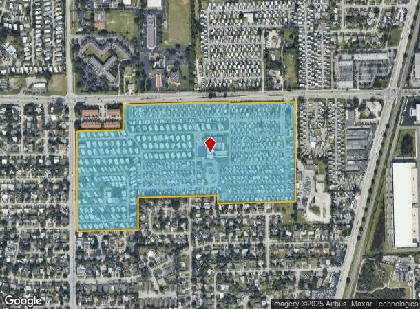  800 Ne 48Th St, Deerfield Beach, FL Parcel Map