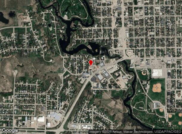  1018 4Th Ave Sw, Jamestown, ND Parcel Map