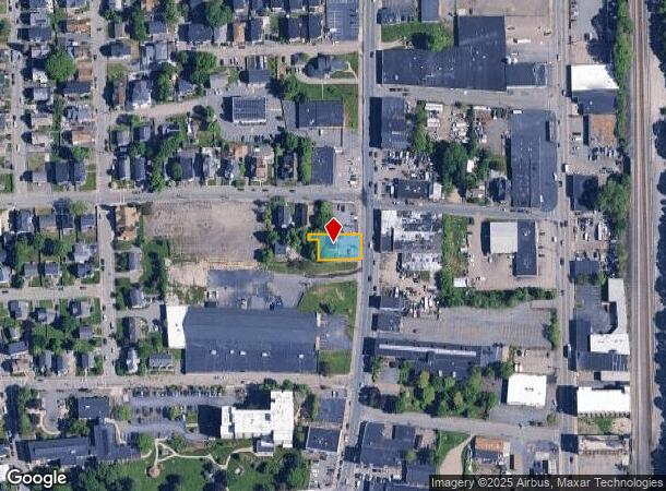  160 N Main St, Brockton, MA Parcel Map