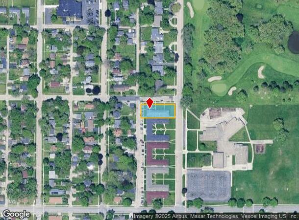 2600 Gabriel Ave, Zion, IL Parcel Map