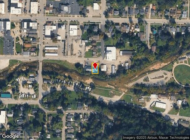  343 E Poplar St, Corydon, IN Parcel Map