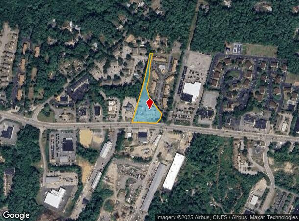  864 Plain St, Marshfield, MA Parcel Map