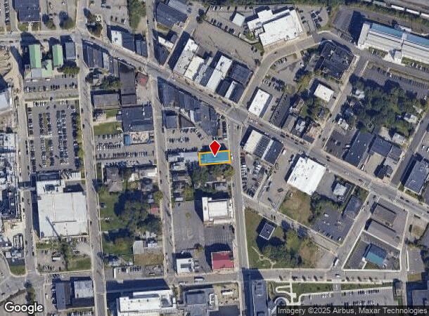 16 Willow St, Johnson City, NY Parcel Map