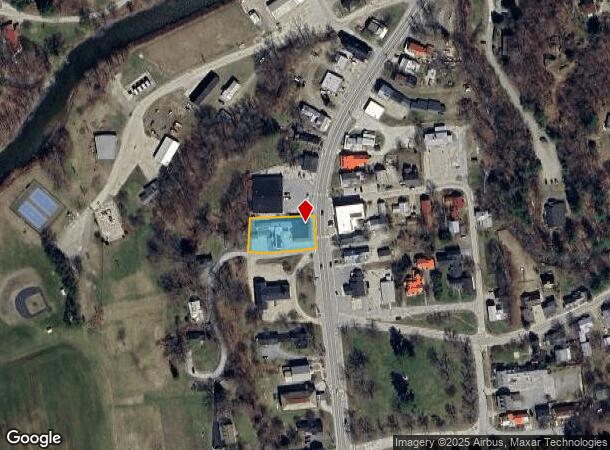 55 N Main St, Rochester, VT Parcel Map