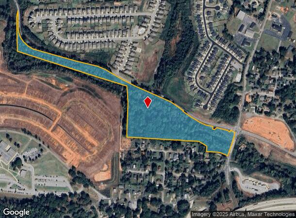 Hanging Rock Rd, Boiling Springs, SC Parcel Map
