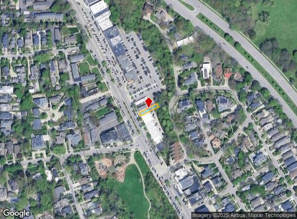 574 N Old Woodward Ave, Birmingham, MI Parcel Map