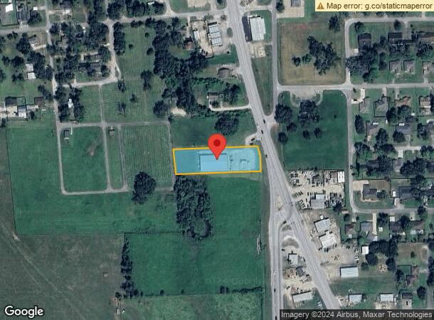  1008 S Market St, Brazoria, TX Parcel Map