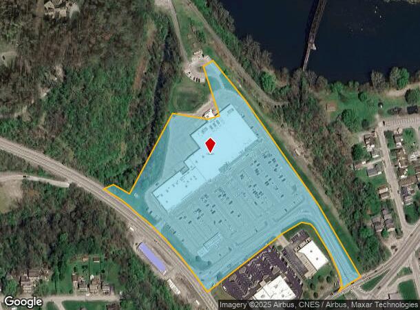 802 Vanderbilt Rd, Connellsville, PA Parcel Map