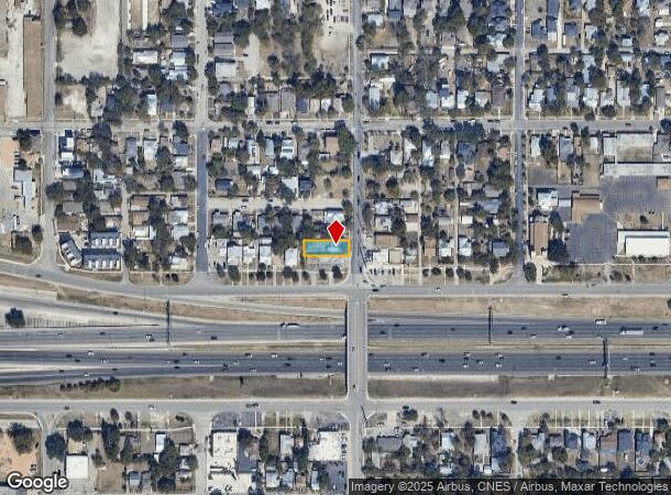  1607 N Pine St, San Antonio, TX Parcel Map