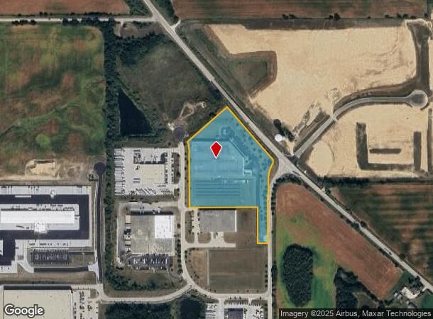  100 Gast Rd, Hampshire, IL Parcel Map