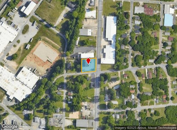  828 W Green Dr, High Point, NC Parcel Map