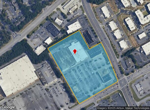  3875 Steve Reynolds Blvd Nw, Duluth, GA Parcel Map