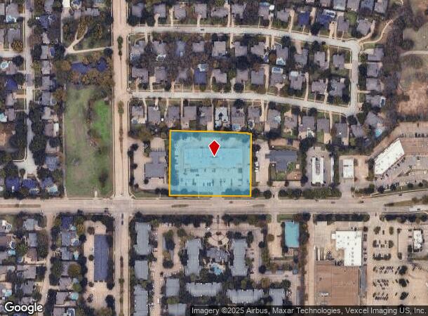 2350 Hall Johnson Rd, Grapevine, TX Parcel Map