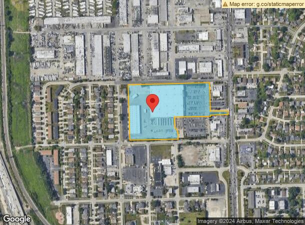  9140 S Harlem Ave, Bridgeview, IL Parcel Map