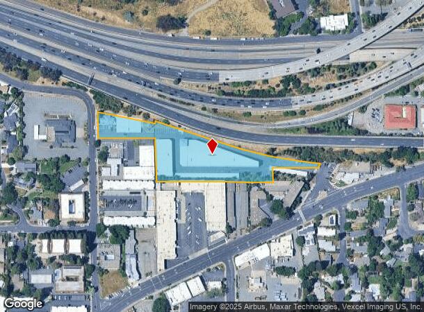  1104 Saranap Ave, Walnut Creek, CA Parcel Map