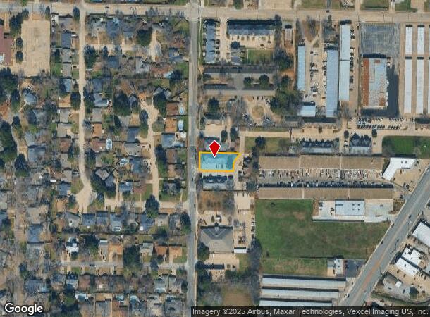  2907 Medlin Dr, Arlington, TX Parcel Map