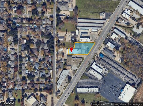  3030 S Cooper St, Arlington, TX Parcel Map