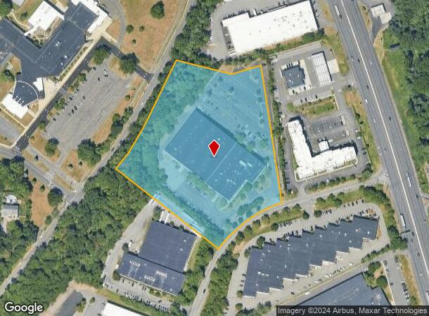  100 Corporate Dr, Mahwah, NJ Parcel Map