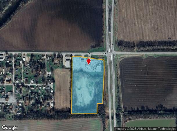 999 E State Road 234, Cayuga, IN Parcel Map