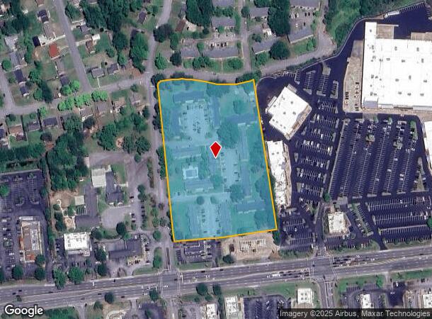  1480 Wo Ezell Blvd, Spartanburg, SC Parcel Map