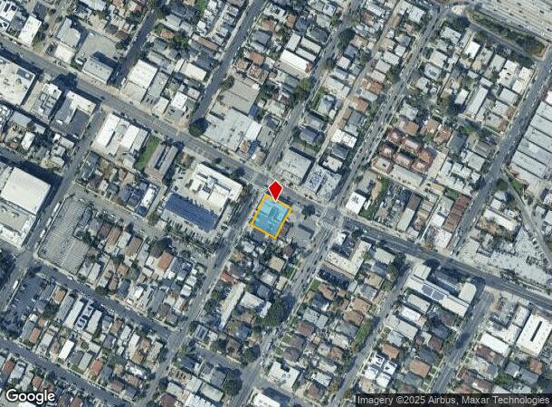 2650 W Temple St, Los Angeles, CA Parcel Map
