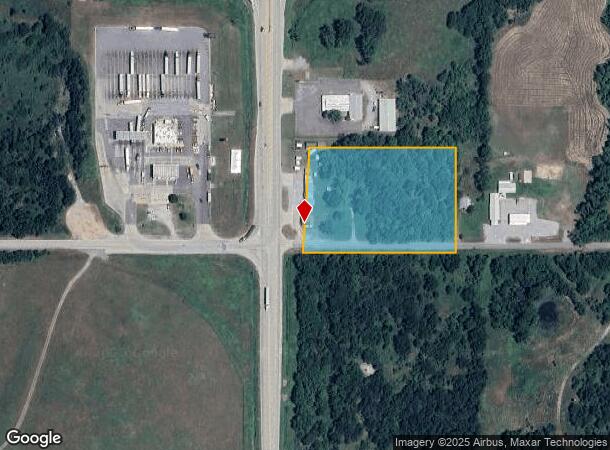 419 E Main St, Chouteau, OK Parcel Map