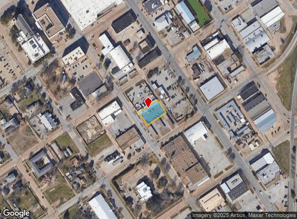  1205 Lamar St, Wichita Falls, TX Parcel Map