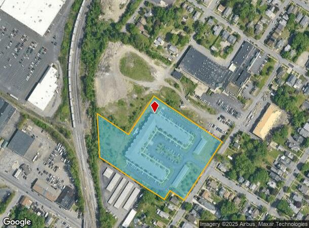 1651 Dickson Ave, Scranton, PA Parcel Map