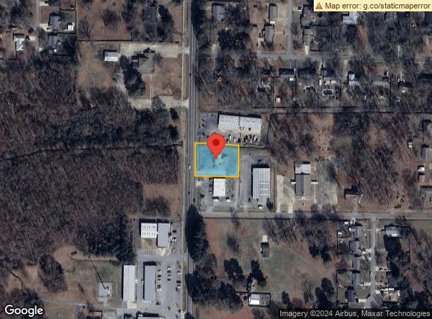  1403 S Pine St, Cabot, AR Parcel Map