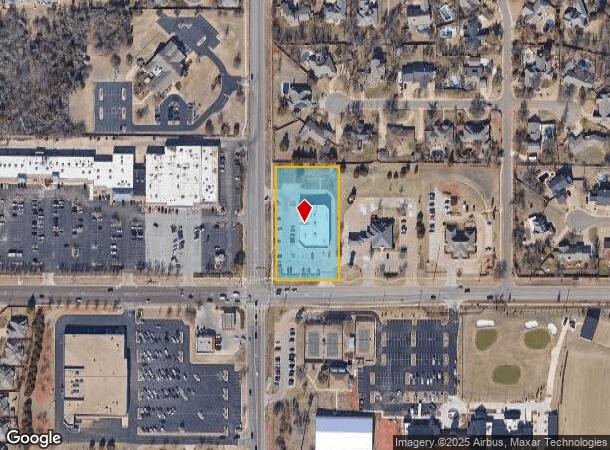  1308 N Bryant Ave, Edmond, OK Parcel Map