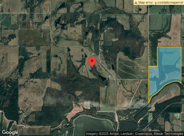  1037 Virginia Rd, Lane, KS Parcel Map