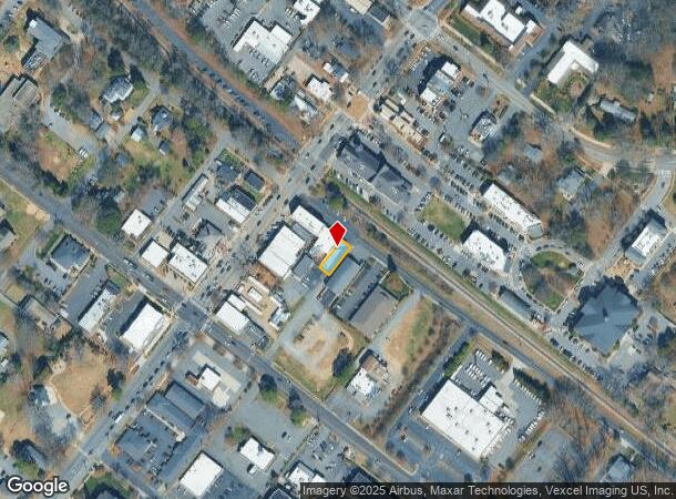  120 E Charles St, Matthews, NC Parcel Map