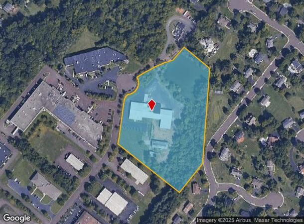 1551 Industry Rd, Hatfield, PA Parcel Map