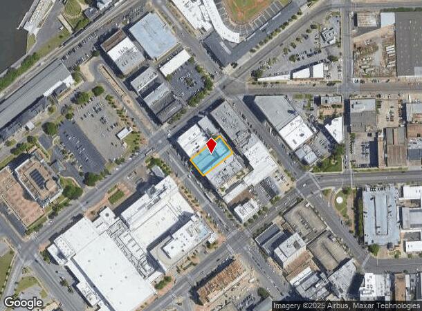  156 Commerce St, Montgomery, AL Parcel Map
