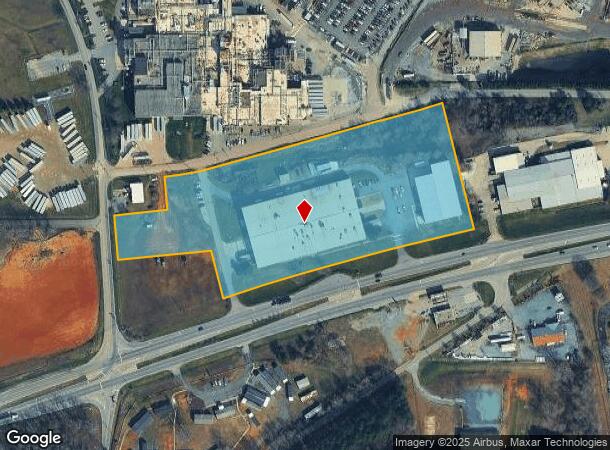  2021 E Roosevelt Blvd, Monroe, NC Parcel Map