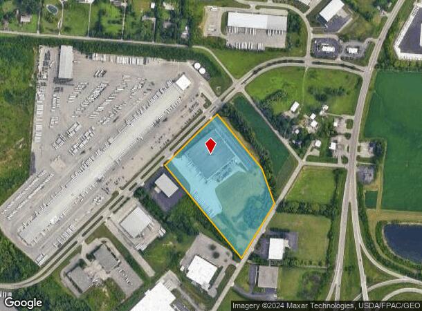  8040 Center Point 70 Blvd, Dayton, OH Parcel Map