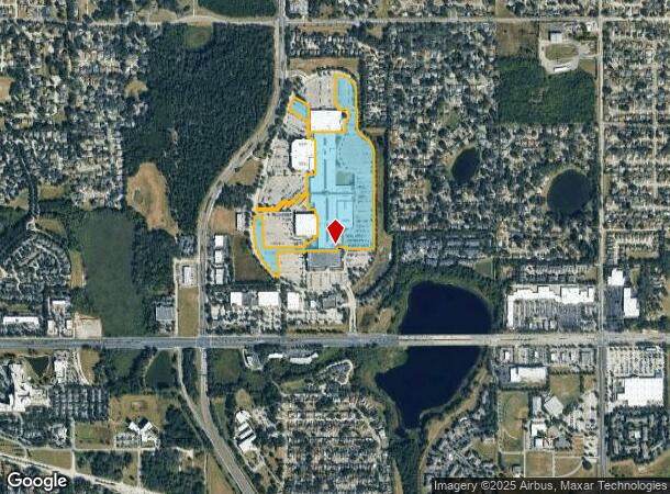 9401 W Colonial Dr, Ocoee, FL Parcel Map