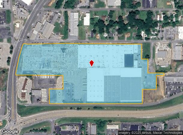  251 Gillum Dr, Dalton, GA Parcel Map