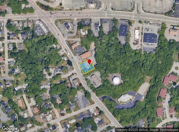 282 Mendon Rd, Woonsocket, RI Parcel Map
