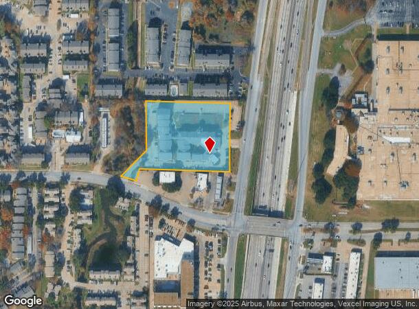 1607 N Watson Rd, Arlington, TX Parcel Map